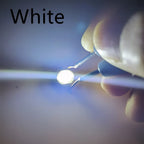10pcs 1W 3W 5W High Power LED Chip Lamp Bulbs SMD COB Diodes Warm Cold White Red Green Blue Yellow 440 660nm Grow Light Beads