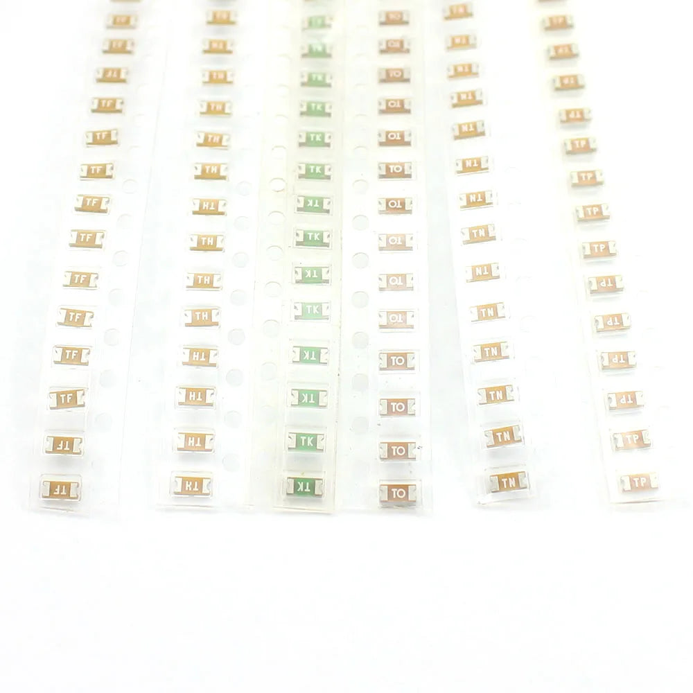 10pcs Slow Blow Time Delay Surface Mount SMD SMF Fuse 468 Series 1206 0.5A 500mA 1A 1.5A 2A 2.5A 3A 32V 63V TF TH TK TN TO TP