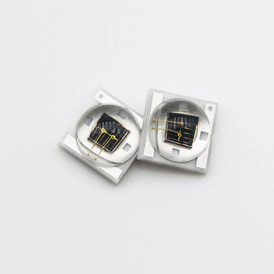 5Pcs 3W Deep Infrared IR850nm IR940nm LED Chips Ceramic SMD 3535 Lamp Beads Security Monitoring Emission LED Night Vision Camera