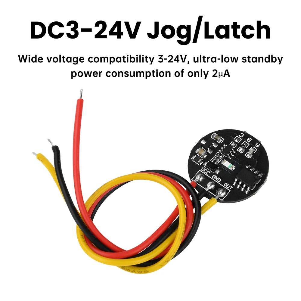 DC 3-24V Momentary/Latching Touch Sensor Switch Module JR223B Induction Capacitive Switch SI4164 MOSFET Led Light POWER Control