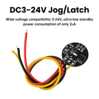 DC 3-24V Momentary/Latching Touch Sensor Switch Module JR223B Induction Capacitive Switch SI4164 MOSFET Led Light POWER Control