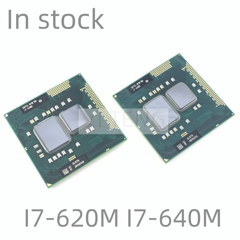 I5-430M 450M 460M 480M 520M 540M 560M 580M I7-620M 640M Notebook CPU PGA