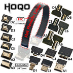 Ribbon FPV HDMI-Compatible Connector Flexible Flat Cable for Raspberry Pi 4 Micro HD/Mini HD to HD Female 20pin FFC