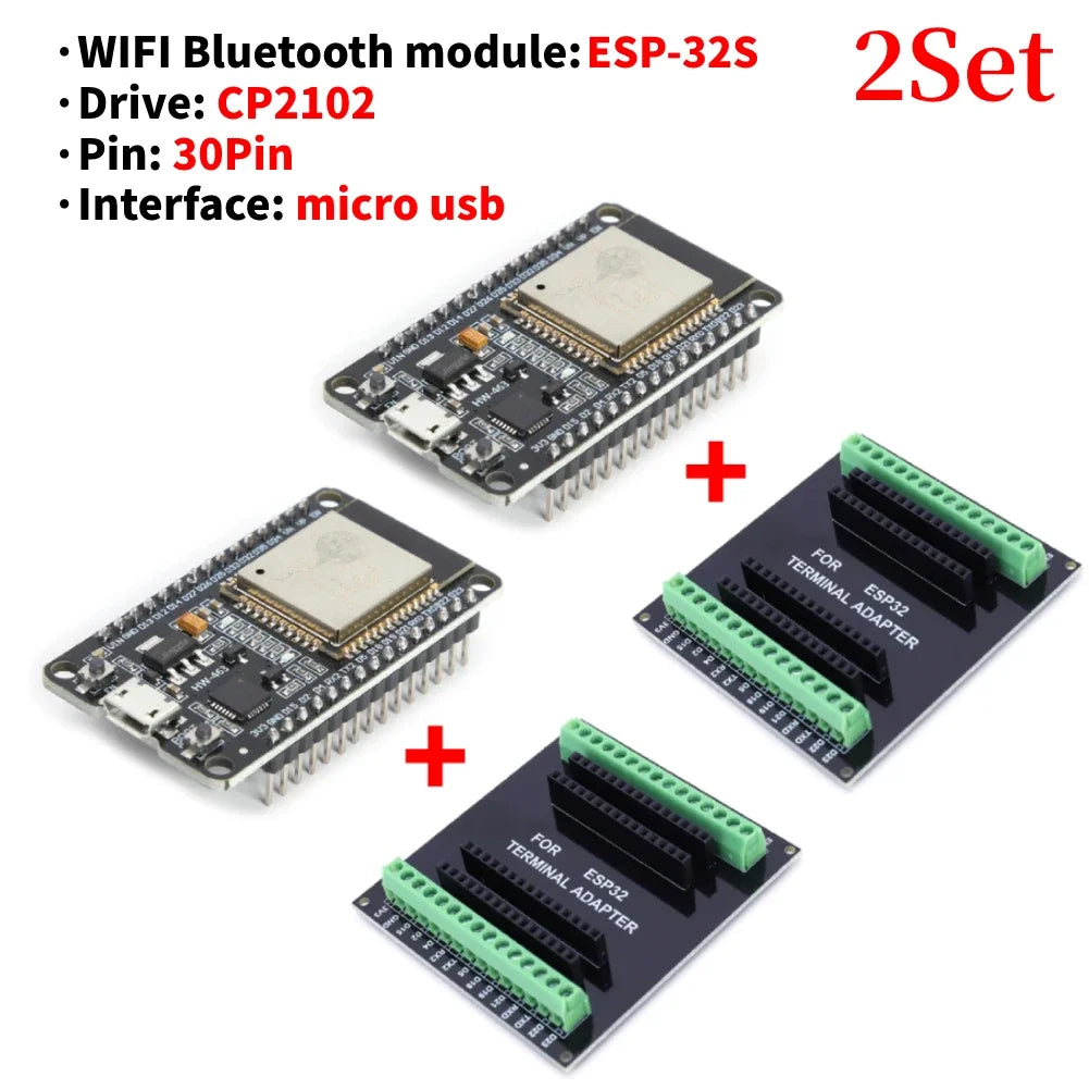 1-3Set E32 CH340C Development Board TYPE-C / Micro USB WiFi+Bluetooth Ultra-Low Power Consumption SPI Wireless Module