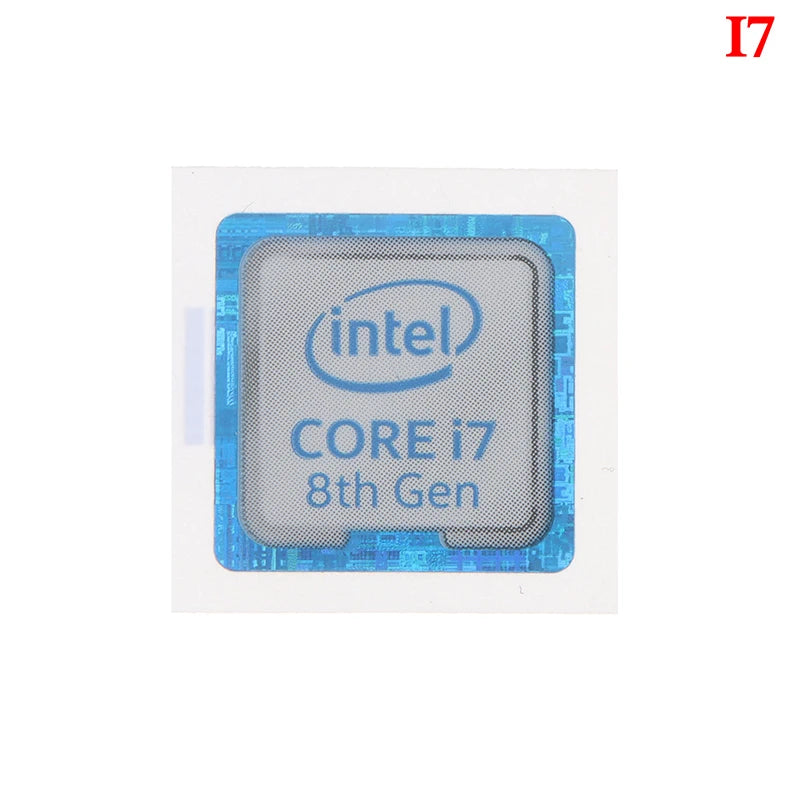 1pc/5pcs Mini DIY Sticker For 4th Generation Cpu Intel Core I3 I5 I7 I9 Logo Sticker LOGO Label Laptop Notebook Decoration