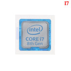 1pc/5pcs Mini DIY Sticker For 4th Generation Cpu Intel Core I3 I5 I7 I9 Logo Sticker LOGO Label Laptop Notebook Decoration