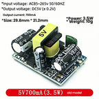 AC-DC 5V 700mA 12V 300mA 3.5W Isolated Switch Power Supply Module Buck Converter Step Down Module 220V turn 5V/12V