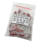 KIT 100PC=10value*10PCS Metallized Polyester Film Capacitors CBB Assortment Kit 100V 10nF ~ 470nF