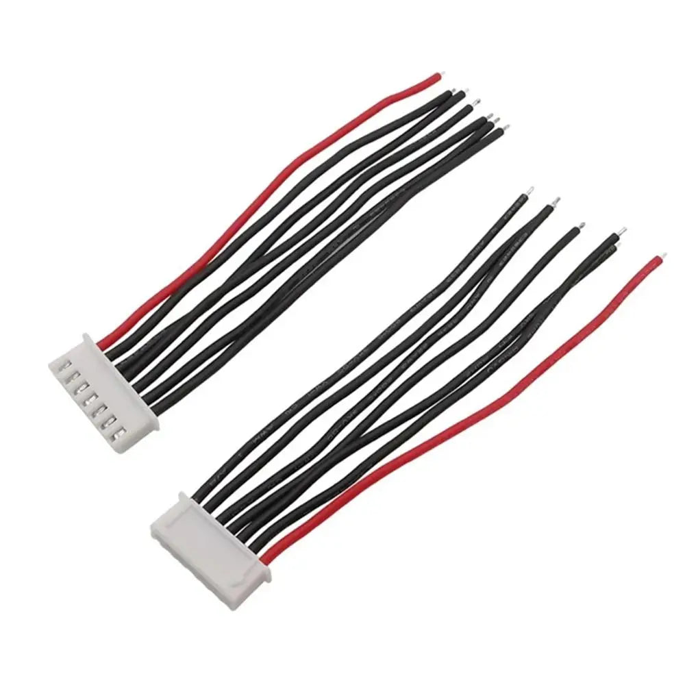 10CM RC Lipo Battery Balancer Charger Plug 1S 2S 3S 4S 5S 6S 7S Silicone JST-XH Balancer Cable DIY Connector Plug Wire