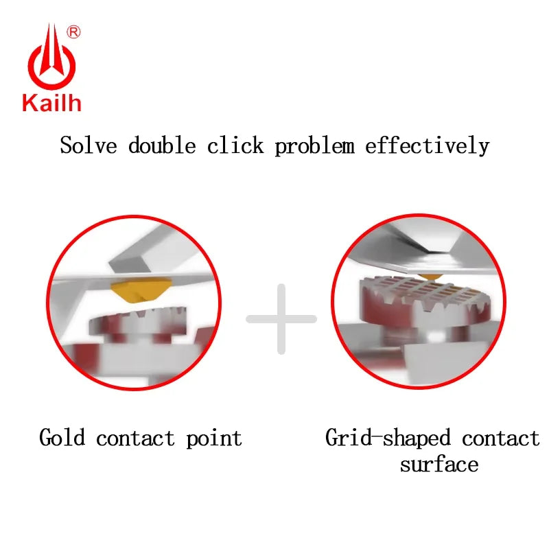 1pcs-500pcs Kailh GM 4.0 Red Dot 3-Pin 60 Million Click Life Mouse Micro Switch Computer Mouse Left Right Micro Switch Button