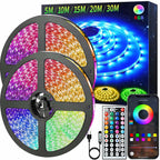 LED 5050 Light Strip 5M 10M 20M 30M RGB TV Background Light Bluetooth Control USB Game Room Family Party Decorative Light Strip