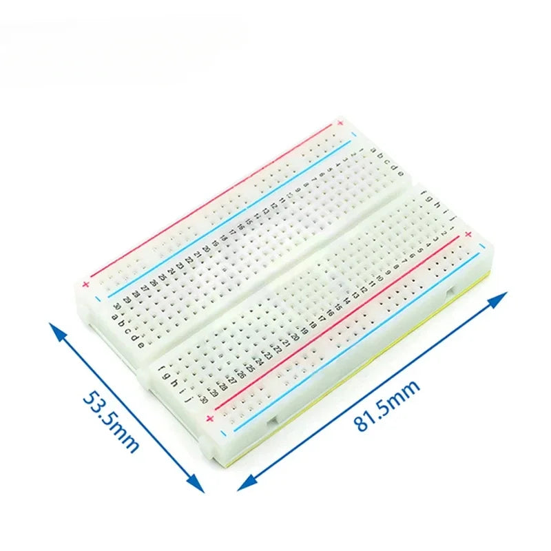 400 Tie Points Solderless Breadboard Kit PCB 140PCS/840PCS 14 Lengths Jumper Wire Dupont Line 10CM DIY Mini Test Protoboard Kit