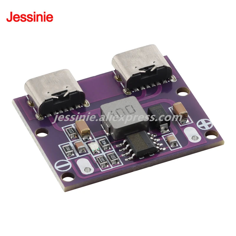 DC-DC 9V 12V 24V 36V to 5V 3A Step Down Buck Converter Board Dual 2/4 USB Port  Type-C for Car Charger Solar Power Supply Module
