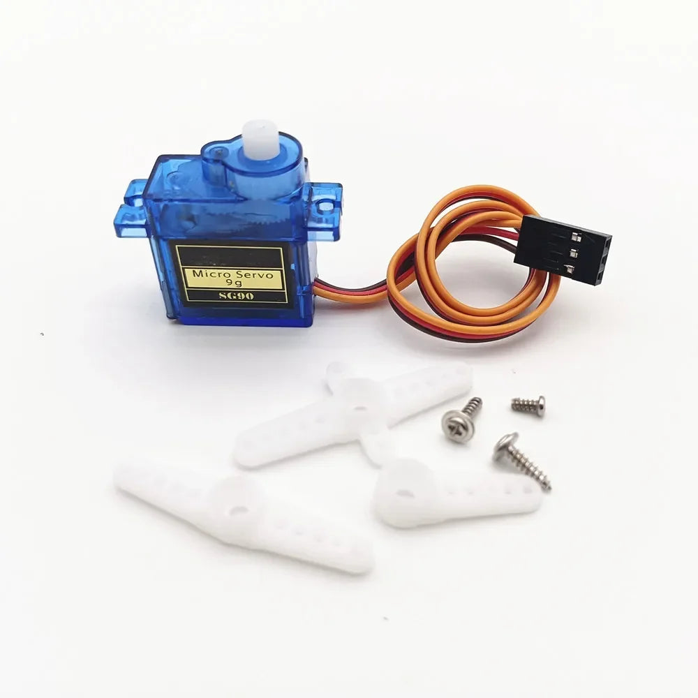 SG90/MG90S 9G Micro Digital Servo 180/360Degree Fixed-Wing Gear Servo Motor for Rc Helicopter Airplane Aircraft DIY Voor Model