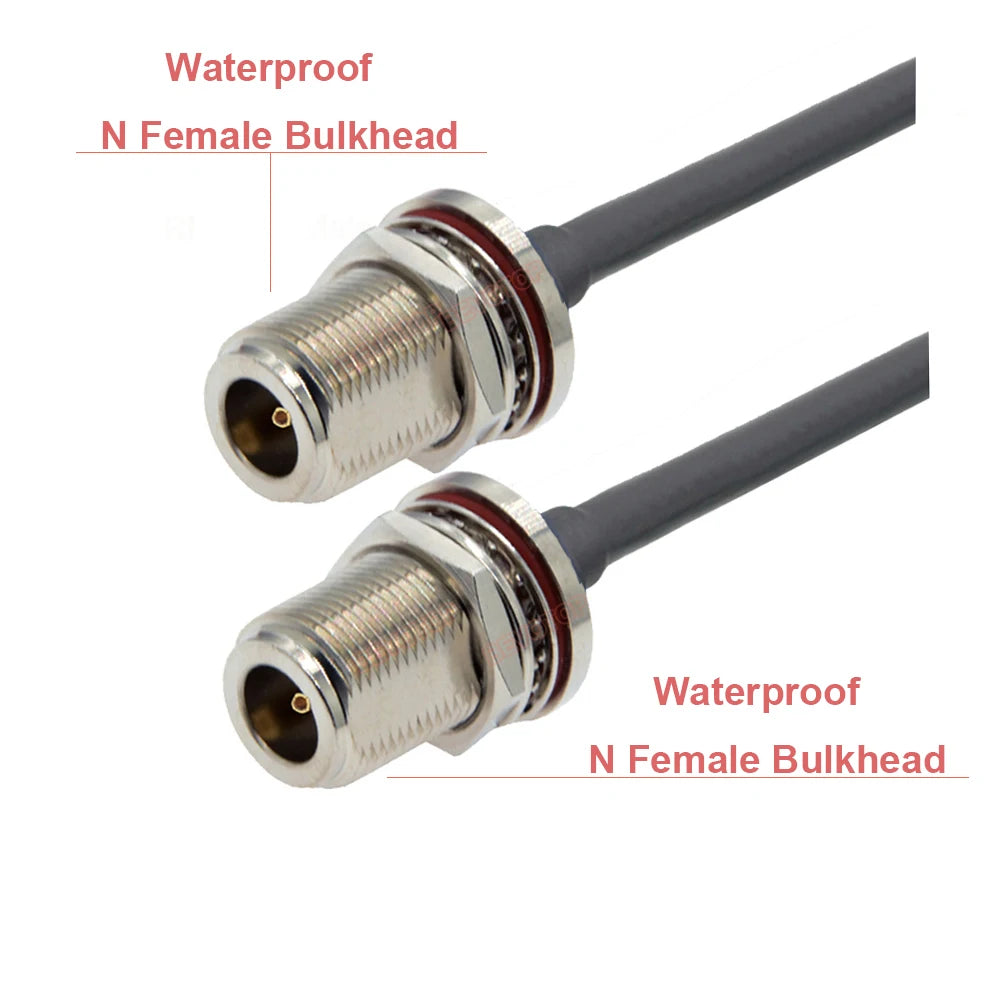 N Type Cable RG58 N Male to N Female Connector Extension Cable Low Loss RG-58 N Cable Male to Female Jumper Pigtail 15cm~30m
