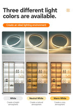 DC5V USB COB LED Strip Light 320LED/m High Density Flexible Self‑Adhesive LED Tape 3000K‑6500K For Cabinet TV Backdrop Decor