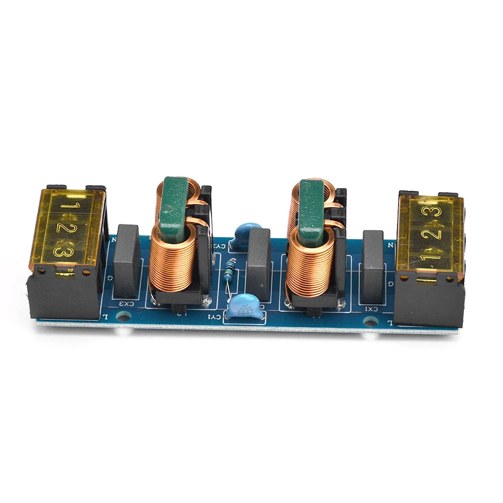 6A 25A Power Supply Filter EMI High-Frequency Two-Stage Power Supply Low-Pass Filter Module Power Supply EMI Filter Board