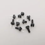 1Box 6x6mm Micro Push Button Tactile Tact Switch Kit 12V 2/4 Pin DIP2 PCB Momentary Switch DIY TV Toy Home Use Button Key Switch