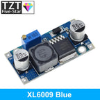 TZT 1/3PCS Boost Buck DC-DC Adjustable Step Up Converter XL6009 Power Supply Module 20W 5-32V to 1.2-35V