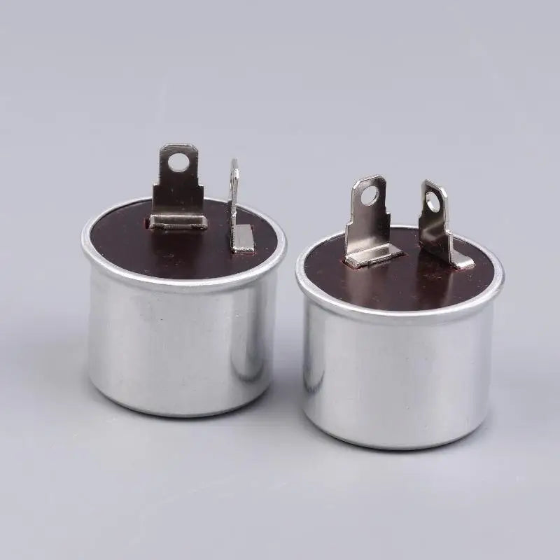 2/5Pcs Cars Motorcycle Accessories 2 Pin Flasher Units Relay 12V 40A For Fixing Flashing Turn Signal & LED Blinking Issues