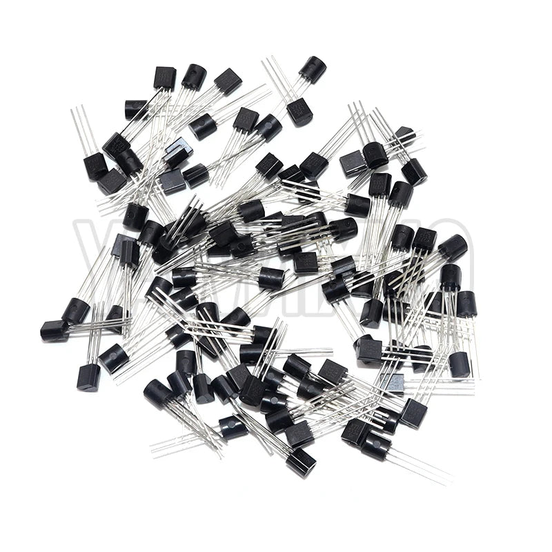 50/100PCS Transistor Kit 2N2222 TO92 NPN 30V 800mA Transistors Electronic Kit