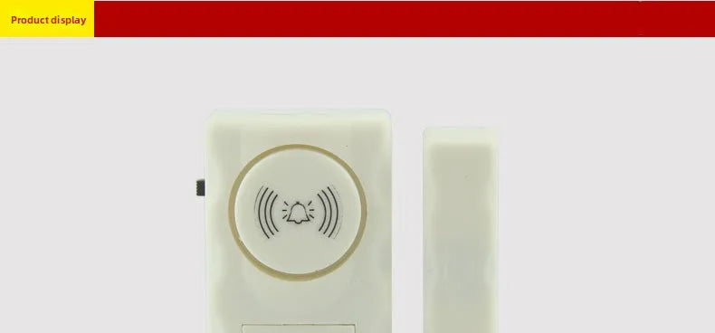 Door Window Alarm 120dB Loud Magnetic Sensor  Home Office Security Easy Install Anti Theft Alert  Drawers  Cabinets