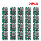 1-50PCS Mini360 RC Airplane Module Mini 360 DC Buck Converter 2A Step Down Module 4.75V-23V to 1V-17V 17x11x4mm LM2596