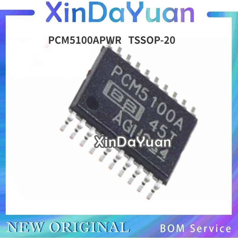 5 pcs PCM5100APWR PCM5101 PCM5102 5100A 5101A  TSSOP-20