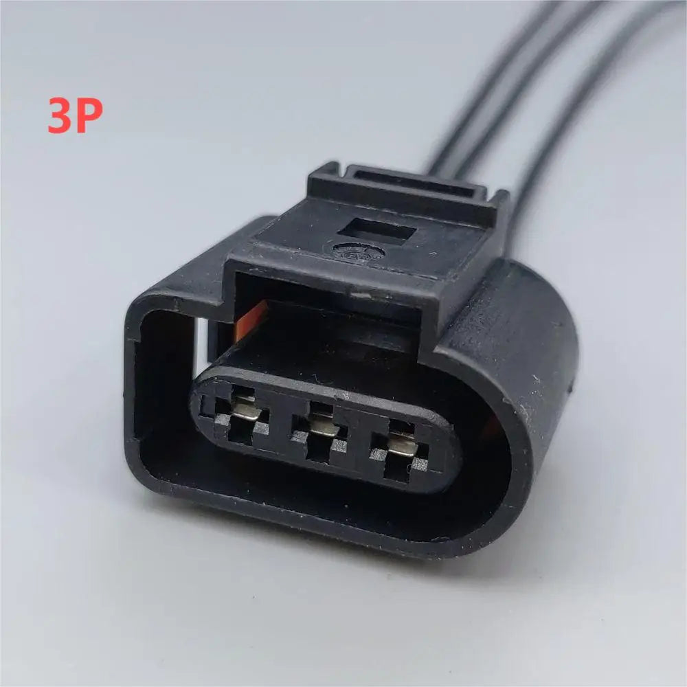 2/3/4/5/6/8/10 Pin 3.5mm Auto Ignition Coil Waterproof Connector Horn Sensor Plug With Cable 1J0973722 For VW