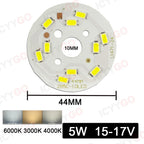 10PCS 9W 7W 5W 3W 2W SMD 5730 LED PCB Light Source Aluminum Light Board 20mm 23mm 50mm Mini LED Bulb Replacement Light Board