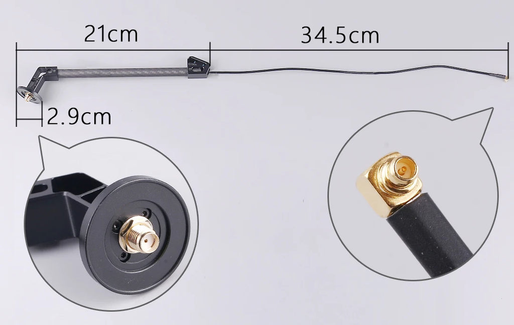 SIYI RTK Positioning and Orientation Module with RM3100 Industrial Magnetic Compass Single-Module Dual-Antenna Orientation