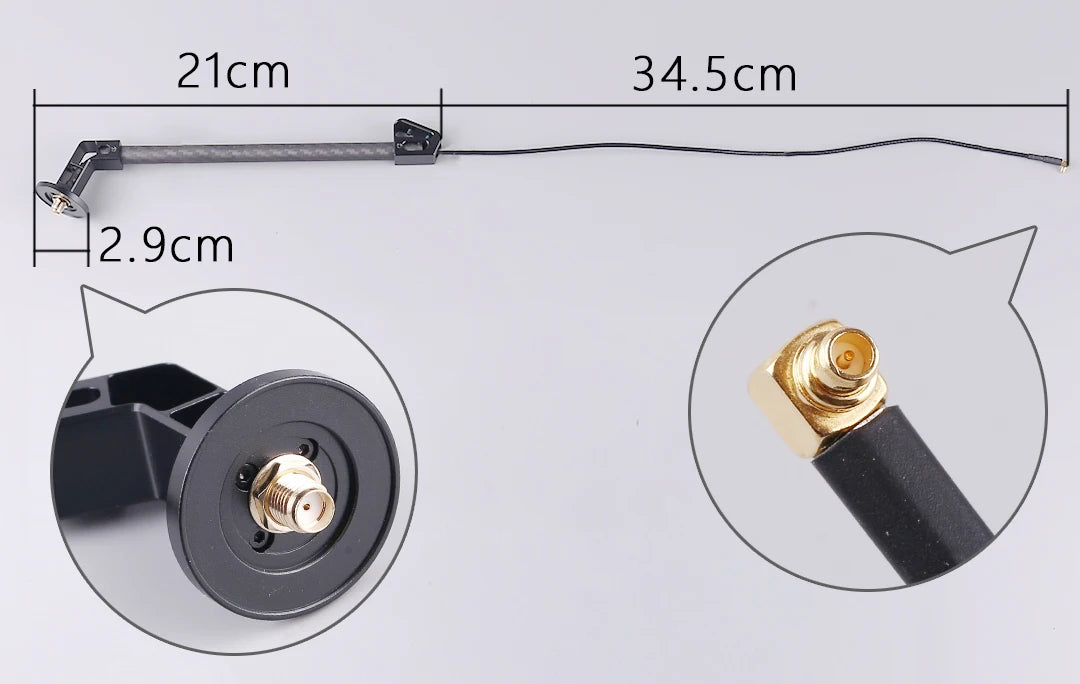 SIYI RTK Positioning and Orientation Module with RM3100 Industrial Magnetic Compass Single-Module Dual-Antenna Orientation