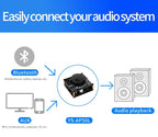 Power Amplifier Board Stereo Digital Amplifier 50WX2 - Mini Speaker Power Board Module Bluetooth 5.0 Hi-Fi Amp 50W+50W