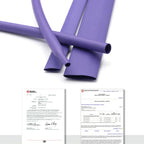 1/3/5M Purple 2:1 Heat Shrink Tube Dia. 1.5mm ~ 50mm Thermoretractile Wire Repair DIY Shrinkable Case Cover Cable Shrink Wrap
