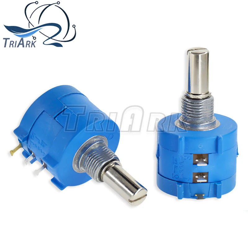 3590S Multiturn Adjustable Resistor Potentiometer Kits ,100 200 500 1K 2K 5K 10K 20K 50K 100K Ohm With Potentiometer MF-A03 Knob
