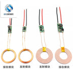 5v 1A/5V 2A Wireless Charger Module Large Current Wireless Power Supply Module Transmitter Receiver Charging Coil Module