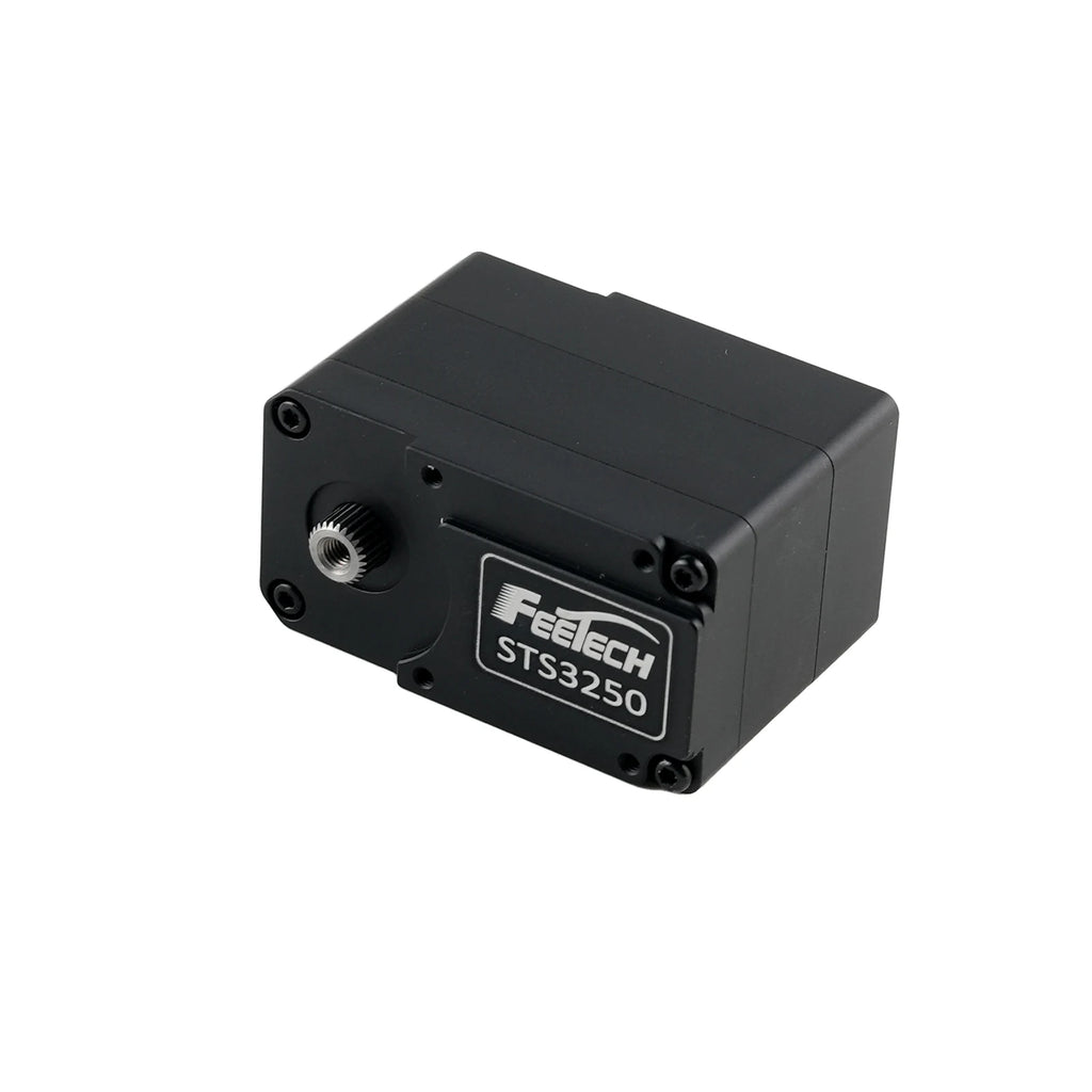 Feetech STS3250 12V 50KG Magnetic Encoder Double Shaft TTL Servo Coreless Motor Aluminum Case 360 Degrees Serial Bus Smart Servo