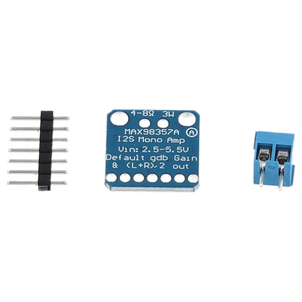 MAX98357 Filterless Audio Amplifier Module MAX98357A Class D Filterless Amplifier Breakout Audio Board I2S 3W for Raspberry Pi