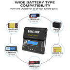 IMAX B6AC 80W RC Charger B6 AC 6A Balance Charger with Digital LCD Screen Li-ion LiFe Nimh Nicd PB Lipo Battery Discharger