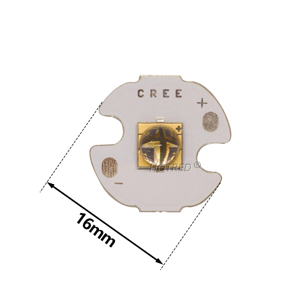 LED 10W Infrared IR 940nm High Power 5050 XML Bead Chip Emitter 4Chips Ceramic Bracket DC2.5-4.0V 1500mA for Night Vision Camera