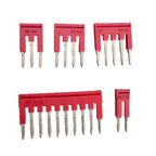 5Pcs FBS Series 3.5mm Jumper Bar DIN Rail Terminal Block Plug-in Bridge Connector for PT1.5 PTTB1.5 Terminal Accessories