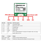 Quescan G10A-F30 M10 GPS GNSS Module Equipped with UBX-M10050-KB Support GPS+GLONASS+Galileo+Beidou,Accuracy 1.5m CEP