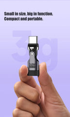 PD240W OTG C Type Adapter 90° 540° Rotating Type C Adapter Fast Charging USB C Adapter Extender for iPhone 17Pro Laptop Tablet