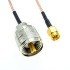 RG316 SMA Male to UHF PL259 Male Plug PL-259 50-Ohm Crimp Connector Lot RF Coax Extension Coaxial Cable Jumper Pigtail