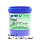 RIESBA NC-559-ASM The high quality solder paste solder paste flux oil cylinder welding needle mouth