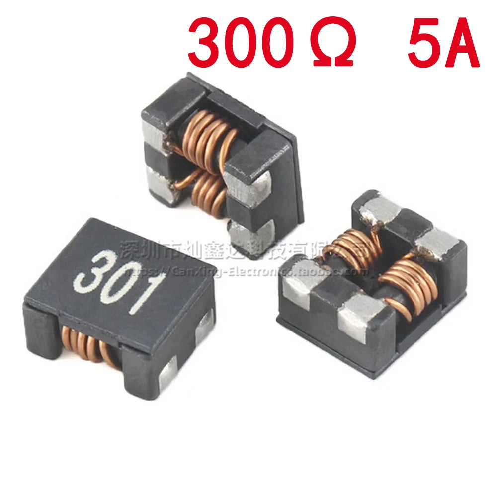 5pcs ACM7060 SMD Common Mode Filter 300ohm 500ohm 700ohm 1000ohm 1300ohm 3000ohm 4A 5A 15A Current Inductor Choke Coil 7x6mm