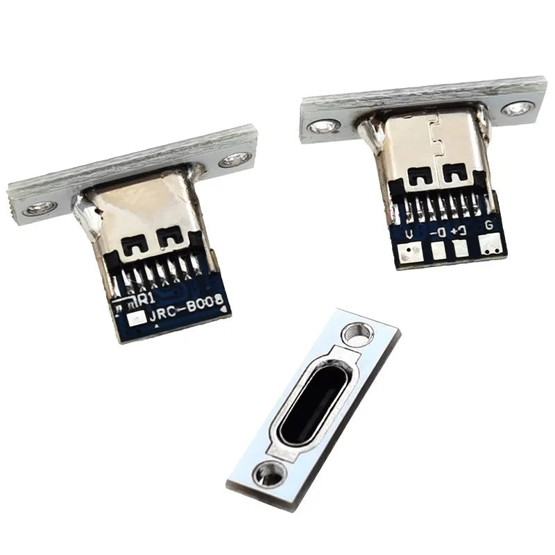 TYPE-C Female Base with Fixed Plate Charging Data Interface USB3.1 Turn the Test Board into 2.54MM Socket