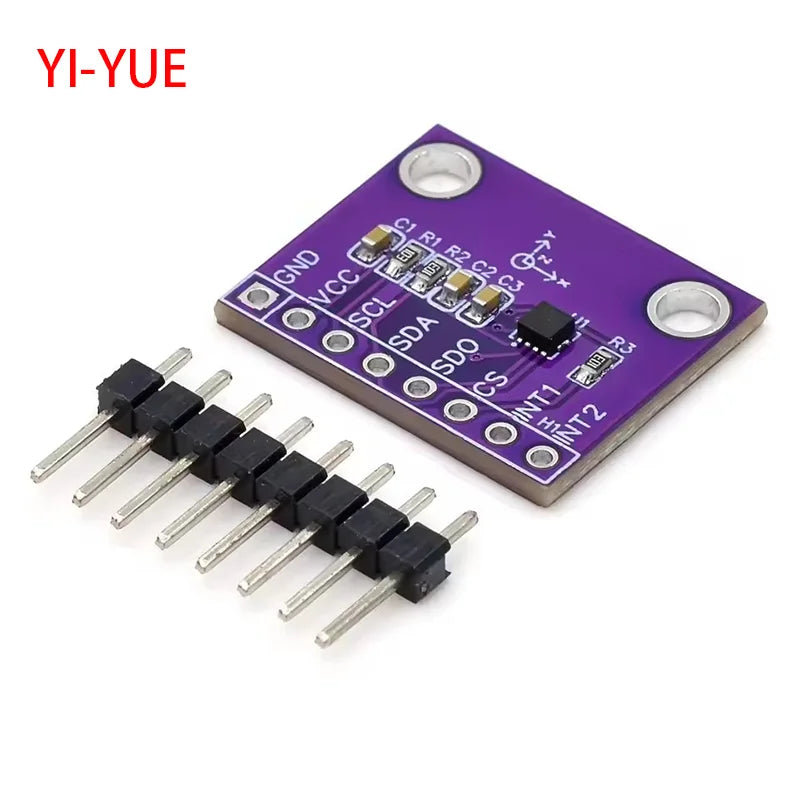 MCU- LIS2DH12TR triaxial acceleration sensor module boards alternative ADXL345