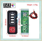 5S 18V 21V 20A Battery Charging Protection Board Li-Ion Lithium Battery Pack Protection Circuit Board BMS Module For Power Tools