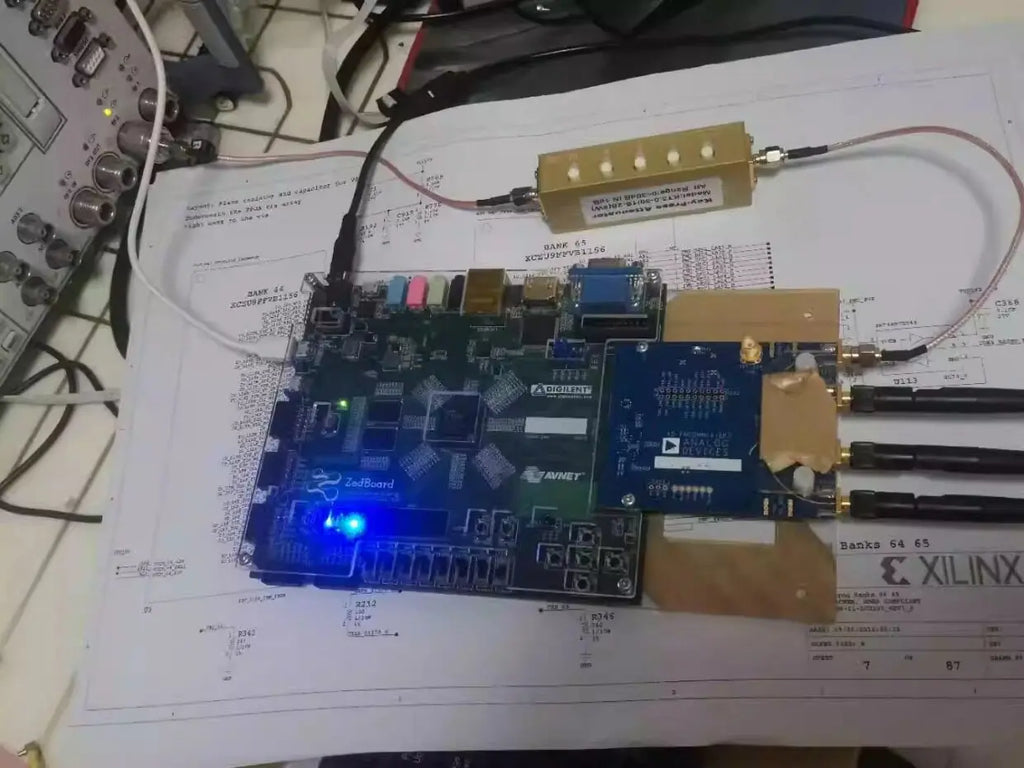 Zedboard AD-FMCOMMS3-EBZ AD9361 SDR Radio RF Transceiver Zynq FPGA